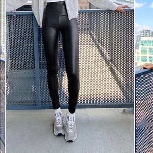 ARITZIA Wilfred Free Daria Faux Leather Pant